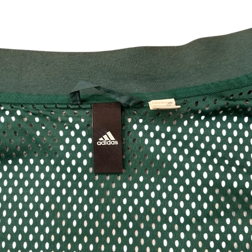 ADIDAS DQ1429 Woven Training Camouflage Full Zip Jacket Green Men’s Size Medium